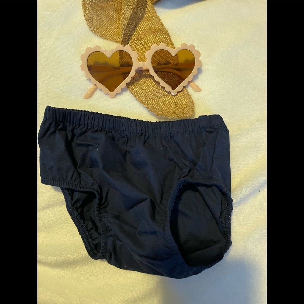🪩 Navy blue diaper cover | size 6 months